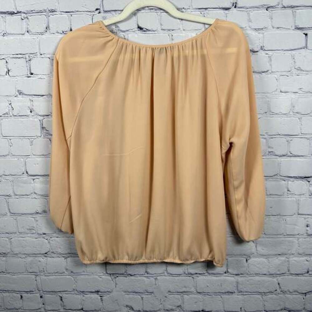 Women's Forever 21 Pink Long Sleeve Blouse Size Medium - Picture 1 of 5